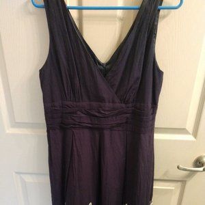 Connected Apparel Sun Dress - Navy